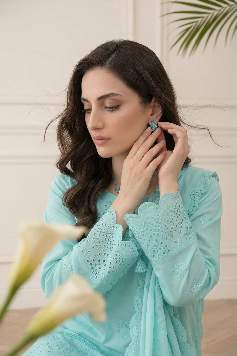 Bareeza Chikankari Des-03 - Image 6