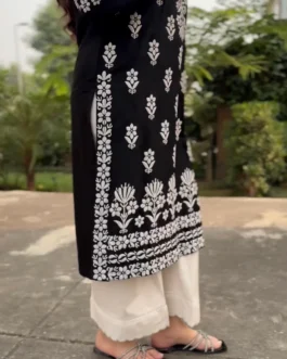 FOXY Embossed Indian Chicken Kari Kurti