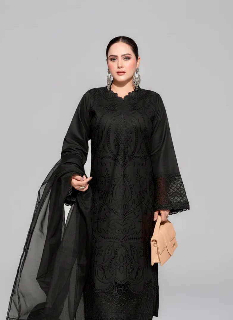 Black Shanzay 3pc - Image 4