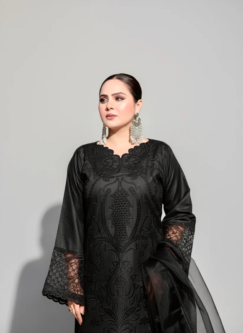 Black Shanzay 3pc - Image 5